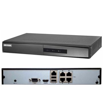 Hikvision DS-7104NI-Q1/M 4 Kanal NVR 1 SATA, H.265+ Güvenlik Kayıt Cihazı