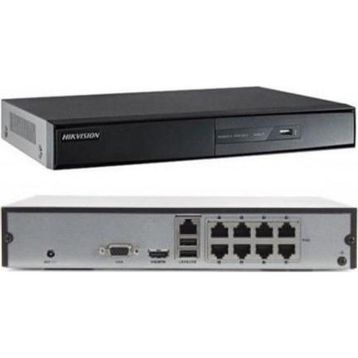 Hikvision DS-7108NI-Q1-8P-D 8 Kanal 8 Port PoE Metal Kasa NVR Kayıt Cihazı
