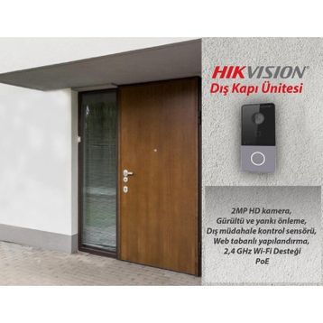 Hikvision DS-KV6113-WPE1 IP İnterkom Zil Paneli