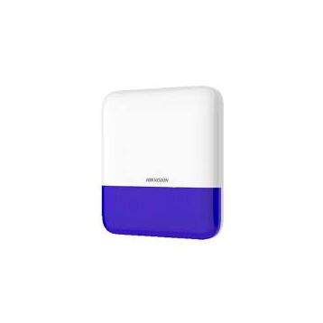 Hikvision DS-PS1-E-WE Mavi Kablosuz Dış Ortam Siren