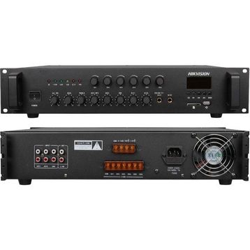 Hikvision DS-QAE0A240G1-VB6 240W 6 Bölgeli Zone Analog Amfi Amplifikatör