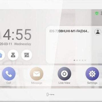 Hikvision KH9510-WTE1(B) İç Ünite İnterkom Sistemi