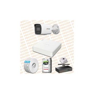 Hikvision Provzen 1 IP 4MP Colorvu Hibrit Güvenlik Kamerası