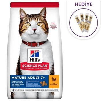 Hill's Science Plan Mature Adult 7+ Tavuklu 3 kg Yetişkin Açık Kuru Kedi Maması