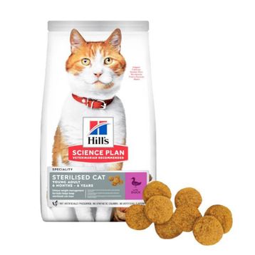 Hill's Sterilised Ördek Etli 1.5 kg Yetişkin Kedi Maması