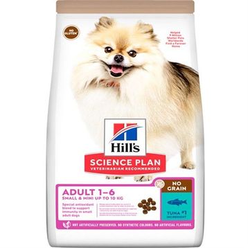 Hill's Tahılsız Mini Tuna Balıklı Küçük Irk 1,5 kg Yetişkin Köpek Maması