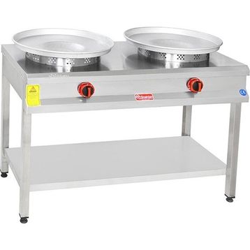 Himaksan Endüstriyel Doğalgazlı Çiftli Ayaklı Tantuni Ocağı