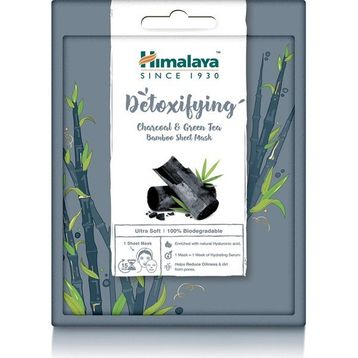 Himalaya 30 ml 3 Adet Detoks Kömür ve Yeşil Çay Etkili Kağıt Maske