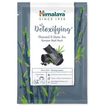 Himalaya 30 ml 3 Adet Detoks Kömür ve Yeşil Çay Etkili Kağıt Maske