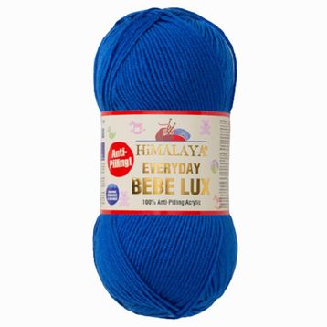 Himalaya 70412 Everyday Bebe Lux Saks Mavi El Örgü İpi