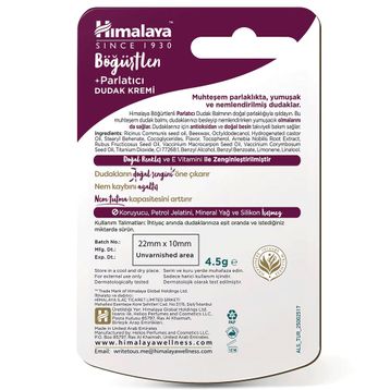 Himalaya Böğürtlen 4.5 gr Parlatıcı Dudak Bakım Kremi