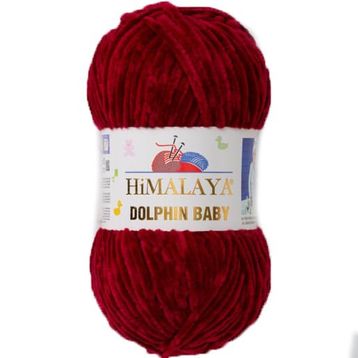 Himalaya Dolphin Baby 80322 Bordo Örgü İpliği