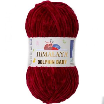 Himalaya Dolphin Baby 80322 Bordo Örgü İpliği