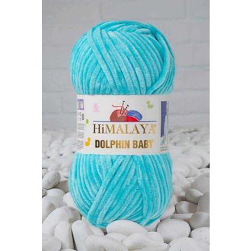 Himalaya Dolphin Baby 80335 Turkuaz Örgü İpliği