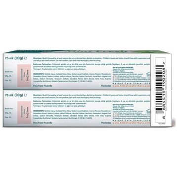 Himalaya Herbals Mint Fresh 2x75 ml Diş Macunu