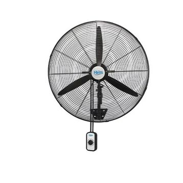 Hims HEF-DA750 210 W 75 cm Siyah 3 Kanat Anahtarlı Sanayi Tipi Duvar Vantilatörü