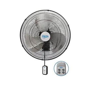 Hims HEF-DK750 210 W 30 3 Kanat Kumandalı Sanayi Tipi Duvar Vantilatörü