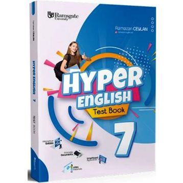 Hiper Zeka Yayınları 7. Sınıf Hyper English Test Book Soru Bankası
