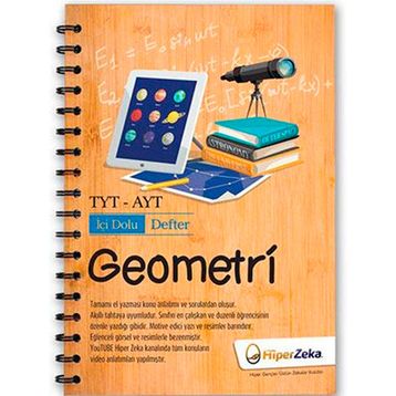 Hiper Zeka Yayınları TYT AYT Geometri İçi Dolu Defter