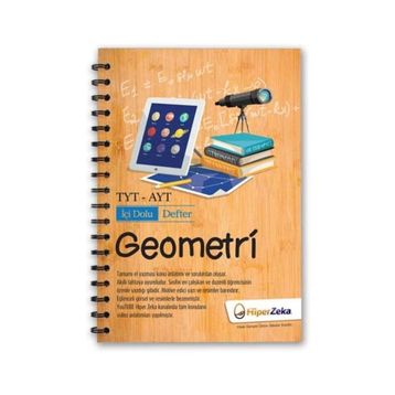 Hiper Zeka Yayınları TYT AYT Geometri İçi Dolu Defter