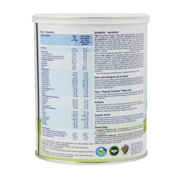 Hipp 1 Organik Combiotic 6x350 gr Bebek Devam Sütü
