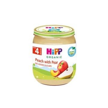 Hipp 125 gr Organik Armutlu Şeftali Püresi