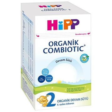 Hipp 2 Organik Combiotic 6-9 Ay 800 gr Devam Sütü