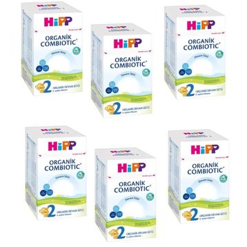 Hipp 2 Organik Combiotic 6x800 gr Devam Sütü