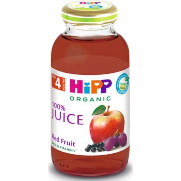 Hipp 200 ml Organik Kırmızı Meyveli Elma Suyu