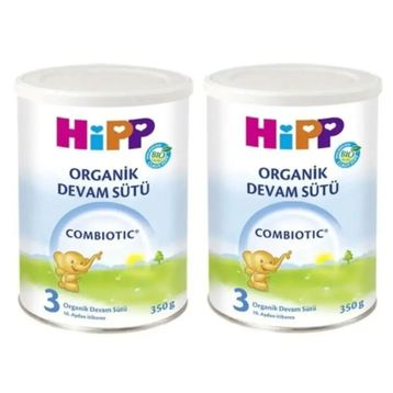 Hipp 3 Organik Combiotic 2x350 gr Devam Sütü