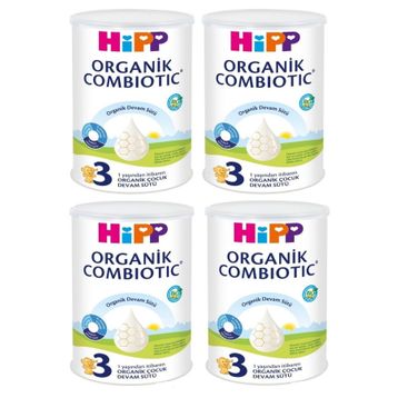 Hipp 3 Organik Combiotic 4x350 gr Devam Sütü