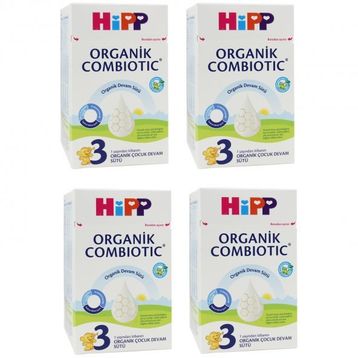 Hipp 3 Organik Combiotic 4x800 gr Devam Sütü