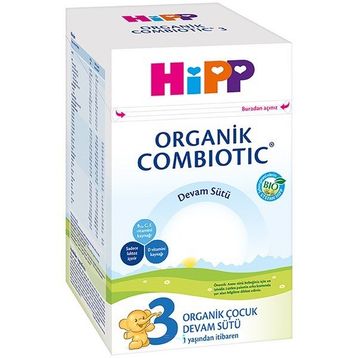 Hipp 3 Organik Combiotic 9-12 Ay 800 gr Devam Sütü