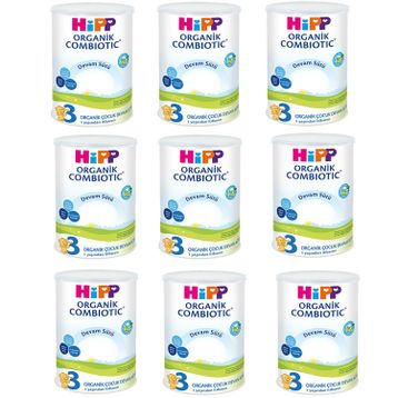 Hipp 3 Organik Combiotic 9x350 gr Bebek Sütü