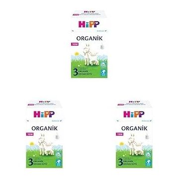 Hipp 3 Organik Keçi Sütü Bazlı 3x400 gr Devam Sütü
