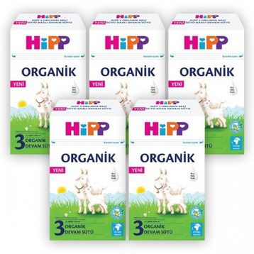Hipp 3 Organik Keçi Sütü Bazlı 400x5 gr Devam Sütü