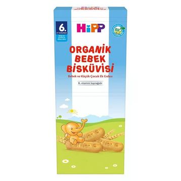 Hipp 3x180 gr Organik Bebek Bisküvisi