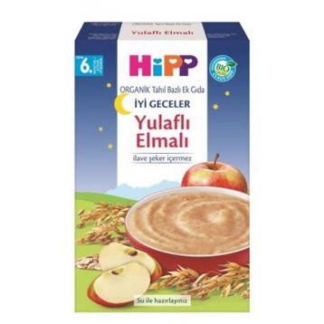 Hipp 6+ Ay 250 gr Organik İyi Geceler Sütlü Elma Ek Gıda