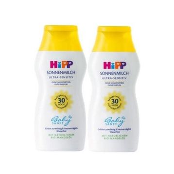 Hipp Babysanft 2x200 ml 30 Faktör Bebek Güneş Koruyucu Sütü