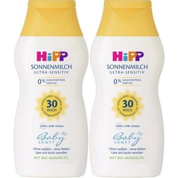 Hipp Babysanft 2x200 ml 30 Faktör Bebek Güneş Koruyucu Sütü