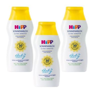 Hipp Babysanft 3x200 ml 30 Faktör Bebek Güneş Koruyucu Sütü