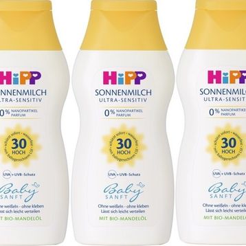 Hipp Babysanft 3x200 ml 30 Faktör Bebek Güneş Koruyucu Sütü