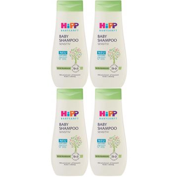 Hipp Babysanft Baby Shampoo Sensitiv 200 ml 4 Adet Bebek Şampuanı