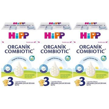 Hipp No: 3 Organik Combiotic 1 Yaşından İtibaren 3x600 gr Devam Sütü