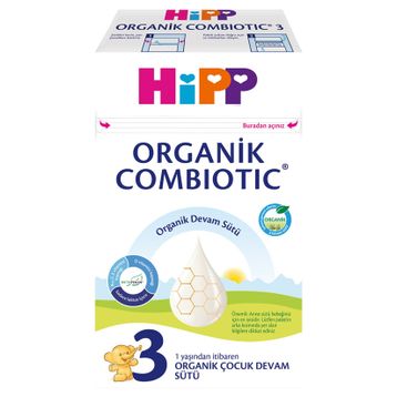 Hipp No: 3 Organik Combiotic 1 Yaşından İtibaren 3x600 gr Devam Sütü