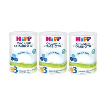 Hipp Organik 3 3x350 gr Devam Sütü