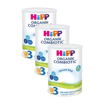 Hipp Organik 3 3x350 gr Devam Sütü