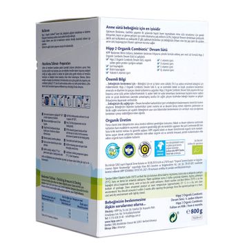 Hipp Organik Combiotic 2 Numara 800 gr Bebek Maması
