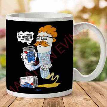 Hipster Ghost Baskılı Kupa