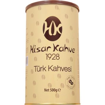 Hisar 500 gr Teneke Türk Kahvesi